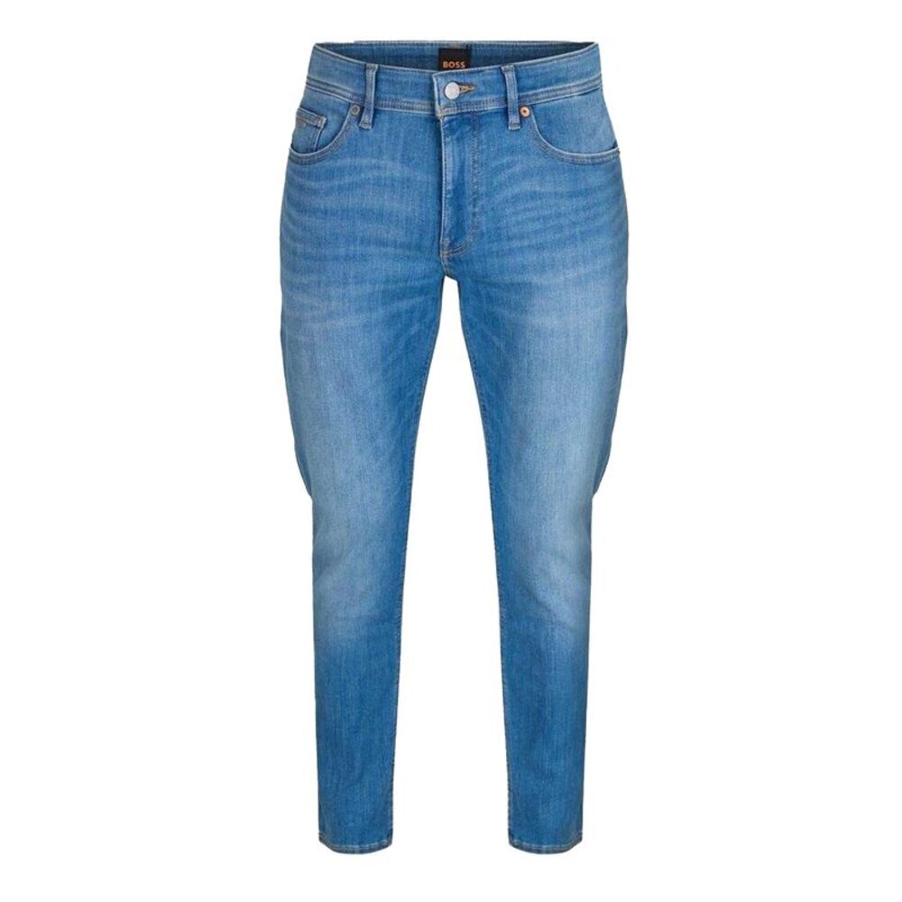 Boss Mens Delaware Denim 5 Pockets Slim Jeans / Bright Blue